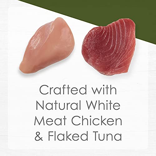 Purina Fancy Feast Natural Grain Free Wet Cat Food, Purely Natural White Meat Chicken & Flaked Tuna Entree - (10) 2 Oz. Trays #TOP4