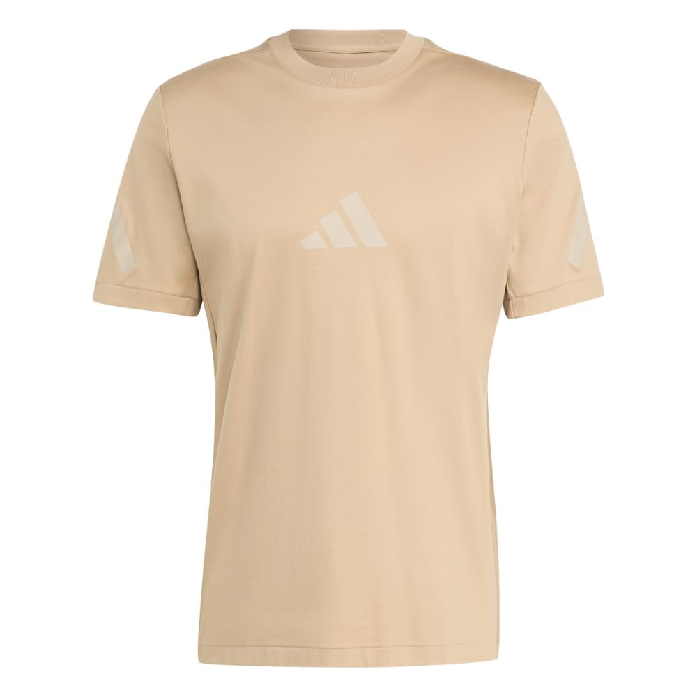 

                                                    adidas Men's Z.N.E. T-Shirt, Warm Sandstone, Large