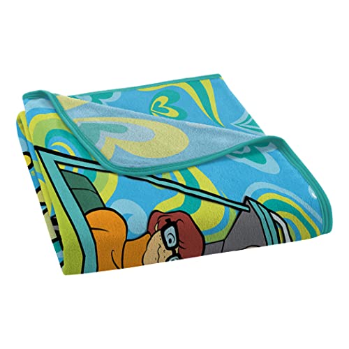 Warner Bros. Scooby-Doo Groovy Baby Micro Raschel Throw, 46 x 60 in