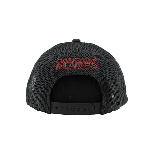 Gorra Snapback Ajustable Oficial NHL Unisex Negra miniatura 4