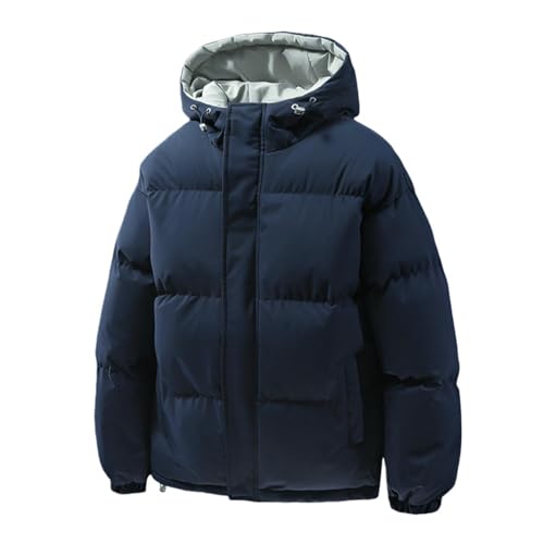 Veste d'hiver rembourrée haut de gamme manteau épais couple