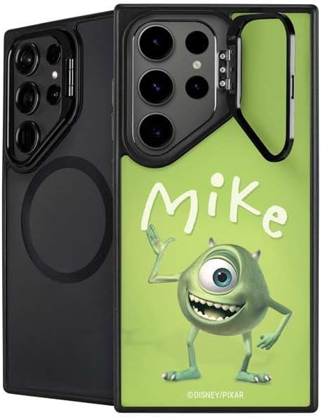 Skinit Kickstand Phone Case Compatible with Galaxy S24 Ultra - Officially Licensed Disney Monsters Inc. Scream Canister Design
