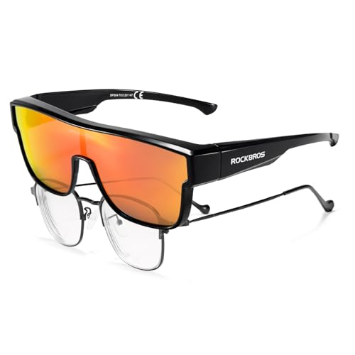 ROCKBROS Polarized Fit Over Sunglasses for Driving