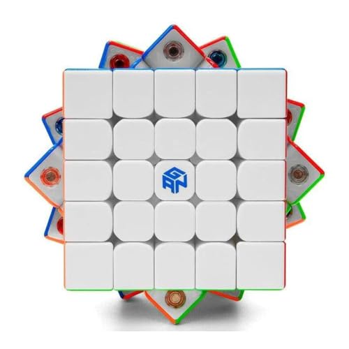 Image of GAN 562 5x5 Speed Cube | Omni-Directional Core Positioning Flagship | UV Coated Glossy Finish & Double-Layer Anti-Pop Structure | 112-Point Auto-Alignment & Elite 5x5x5 Magnetic Competition Puzzle