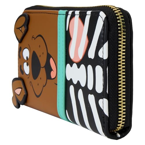 Loungefly Scooby Doo Skeleton Scooby Cosplay Zip Around Wallet2