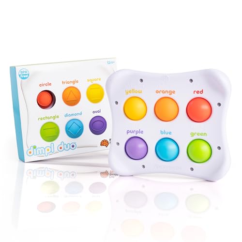 Image of Fat Brain Toys Dimpl Duo - Early-Learning Sensory Toy for Babies & Toddlers