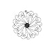 GetSet2Save FBA_COMINHKG068413 Iron Wall Medallion (Black) by, Approx. 16-1/8" Dia,