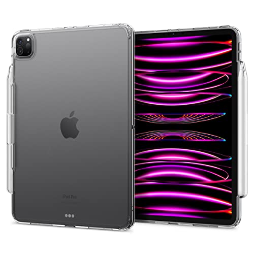 Spigen Air Skin Hybrid Designed for iPad Pro 11 inch Case M2 4th Generation (2022) / 3rd Generation (2021) / 2nd Generation (2020) / 1st Generation (2018) with Pencil Holder - Crystal Clear