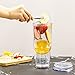 MEWAY 30oz/2 pcs Classic Insulated Tumblers,Double Wall Acrylic Tumbler with Lid，Reusable Plastic Insulated Tumblers with Straw，for cold drinks, sand ice, whatever you like(transparent,2 pack)
