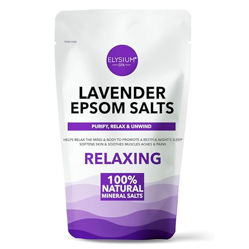 Elysium Spa Natural Lavender Epsom Salts 1Kg