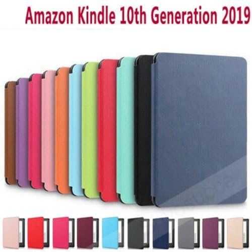 Capa Compatível Kindle 10º Geração 2019 Diversas Cores Função ON/OFF ((Não Compatível com o Kindle g