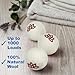 3 Organic Wool Dryer Balls for Laundry Reusable - XL Size 3-Pack Natural Fabric Softener Balls - Energy Saver, Chemical Free, Hypoallergenic, Premium Quality (Original, 3-Pack)