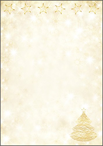DP083 Briefpapier Weihnachten "Graceful Christmas", A4, 100 Blatt