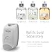 GOJO FMX-12 Push-Style Foam Soap Dispenser, Dove Grey, for 1250 mL GOJO FMX-12 Hand Soap Refills (Pack of 1) - 5150-06