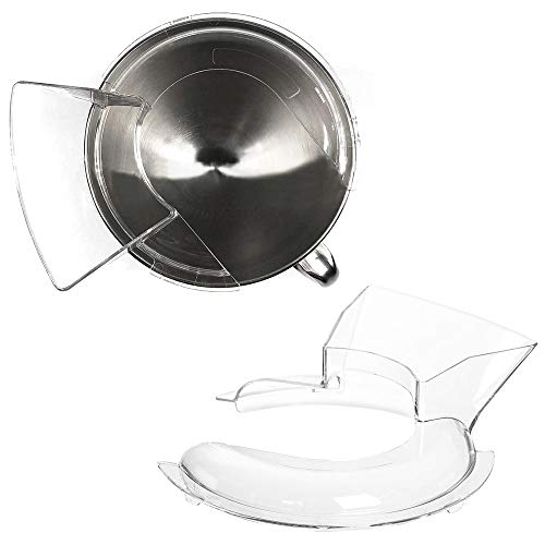 VideoPUP Pouring Shield Compatible with KitchenAid- KN1PS 4.5Quart Stand Mixer Parts & Accessories - Thumbnail 3