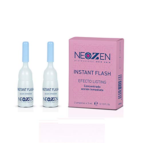 NEOZEN Ampollas Flash de acción inmediata 3mL, 2 Unidades - Caviar y ácido hialurónico
