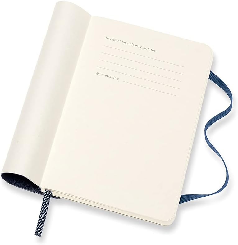 Moleskine Weekly Planner 2022, 12-Month Weekly Diary, Weekly Planner and Notebook, Soft Cover, Pocket Size 9 x 14 cm - Image 3