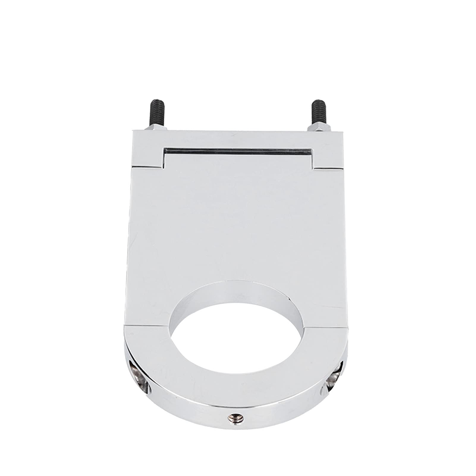 GSKMOTOR Chrome Aluminum Steering Column Drop 3.5" For 2" Columns SBC BBC 350 454