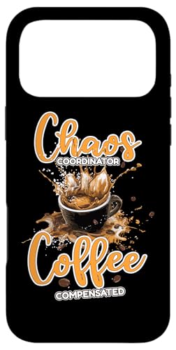 CHAOS COORDINATOR COFFEE COMPENSATED �X�}�z�P�[�X iPhone 17 Pro Max �p