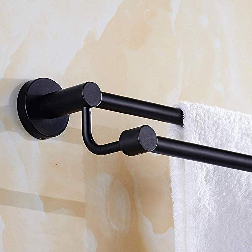 Barre porte-serviettes eaBlack en acier inoxydable facile à installer - 4