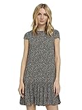 opus kleidung herkunft Länge. Kurz TOM TAILOR Damen 1026597 Feminine Kleid, 27411-Khaki White Outline, 38