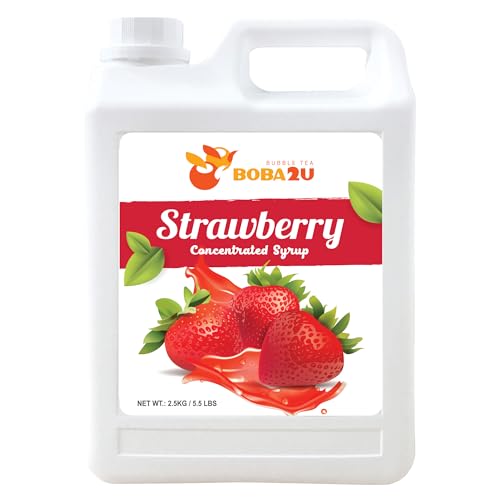 BOBA2U CONCENTRATED SYRUP LYCHEE 5.5 LBS