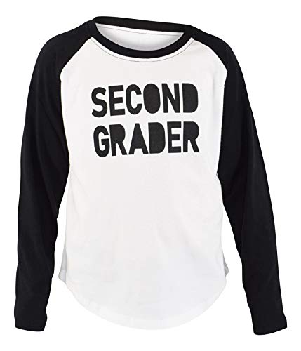 Unique Baby Boys Grade School Raglan Back to School Shirt