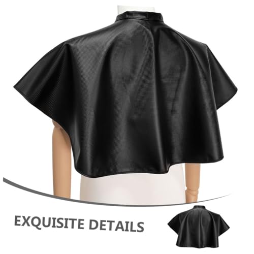 Capa para teñir cabello negra impermeable 2 piezas miniatura 7