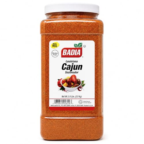 Badia Louisiana Cajun Seasoning, 5.5 lbs – Bold & Spicy Creole Blend for Meats, Seafood, Vegetables & More image 5