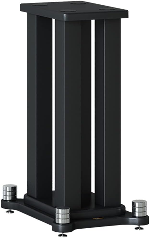 Floor Speaker Stands A Pair Wooden Speaker Stands Metal Bracket