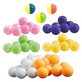 Sunflex 40+ Plastik Tischtennisbälle Sets unbedruckt und lose verpackt (24 x Bälle Pink)