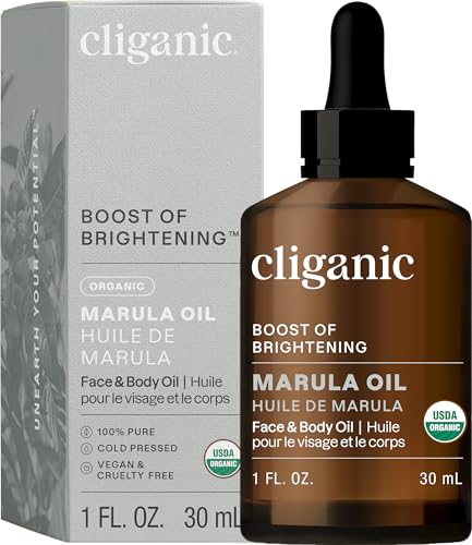 Cliganic Aceite de marula orgánico, 1 onza
