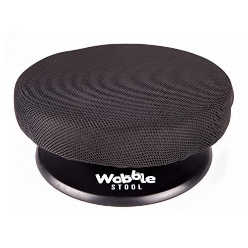 Image of The Wobble Stool- Self Balancing Stool with 360 Degree Rotation, Promotes Healthy Posture to Relieve Back and Neck Pain, Lightweight Portable Seat Cushion (Mini) - Weight Limit - 220LBS