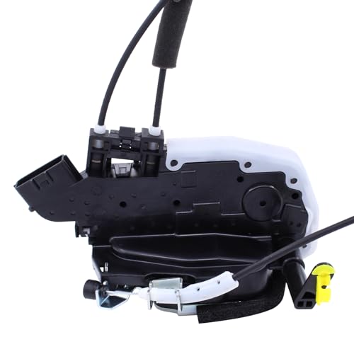 Image of Power Door Lock Actuator Door Latch with Cables, Fits for 2016-2024 Nissan TITAN & TITAN XD Front Left (Driver Door), Repalces OEM 80501-EZ01B, DL352