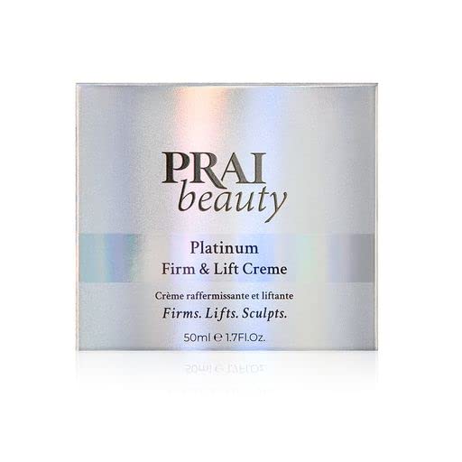 PRAI Platinum Firm & Lift Day Creme 50ml, Hydrating Moisturiser With Nulastic Silk, Platinum & Idealift, Plumps - Image 3