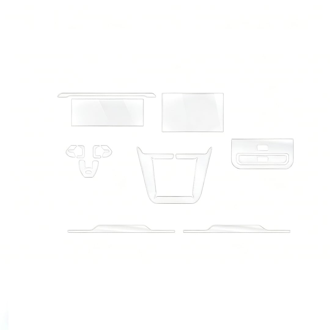 PPF film for car for LYNK & CO 08 2025, Transparent Center Console Interior TPU Film Interior Protection Film Sticker