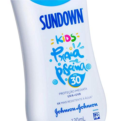 Protetor Solar Praia e Piscina Sundown Kids FPS 30, 120ml