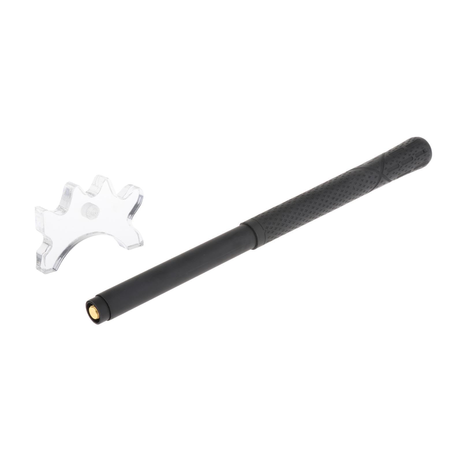 QLECXZI Portable Billiards Pool Cue Sticks With Simple Screw On Bridge Accessory Various Recreational Uses At Home Pool Bridge Head Cue Stick Retractable