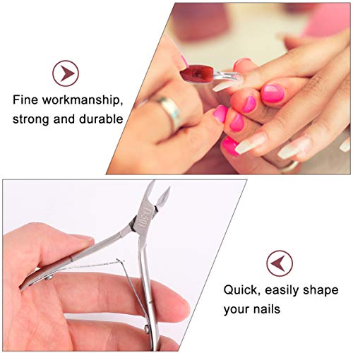 FRCOLOR 3 Pcs Unha Manicure Grooming Set Cortador de Unhas Removedor de Pele Morta Conjunto de Lixa