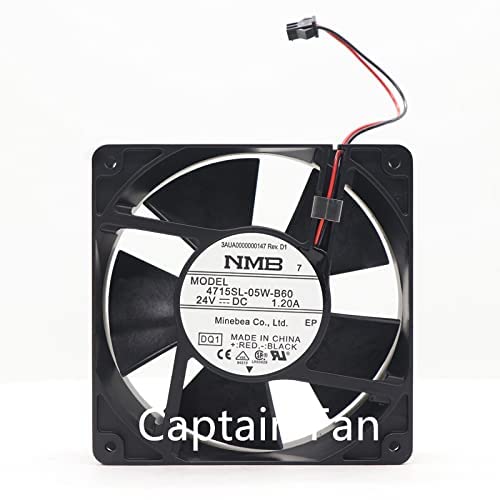 4715SL-05W-B60 Fan DC 24V 12038MM 1.20A IP55 Axial Cooling Fans