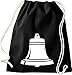 Shirtinstyle Turnbeutel, Sailing Motive Schiffsglocke Farbe Schwarz