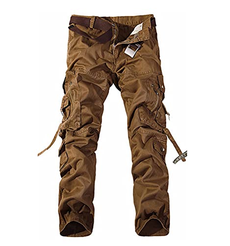 Pantalon militaire multi-poches lavé pour ranger tous vos outils