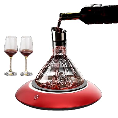 Elektrischer Weindekanter mit Drehbeschleunigung, 750 ml Fassungsvermögen für Zuhause und Restaurant, effiziente automatische Dosierung für ein perfektes Ausgießen