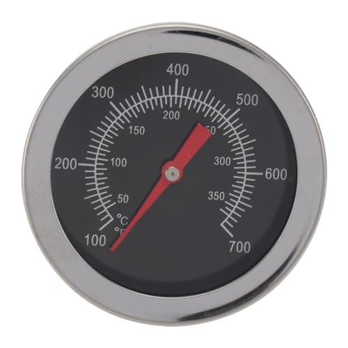 NAMOARLY 1pc Stainless Steel Bimetallic Oven Thermometer High Precision Cooking Thermometer for Barbecue and Baking Compact Design for Quick Temperature Reading for Cooking Enthusiasts