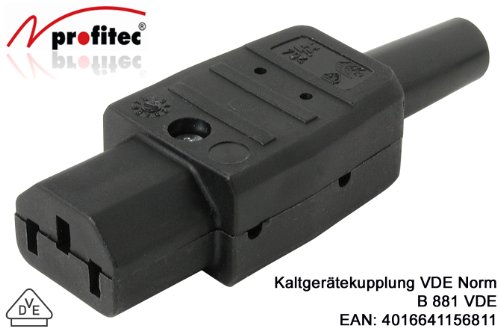 Preisvergleich Produktbild profitec B 881 VDE Kaltgeräte Kupplung