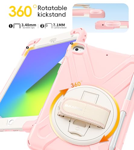 Étui de protection iPad Mini robuste antichoc avec béquille rotative - 7
