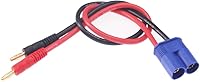 Vista 2 de 2 unids EC8 Conector Plug a 0.157 in Banana Plugs Carga Batería Cable Adaptador Cable 12awg 11.8 in