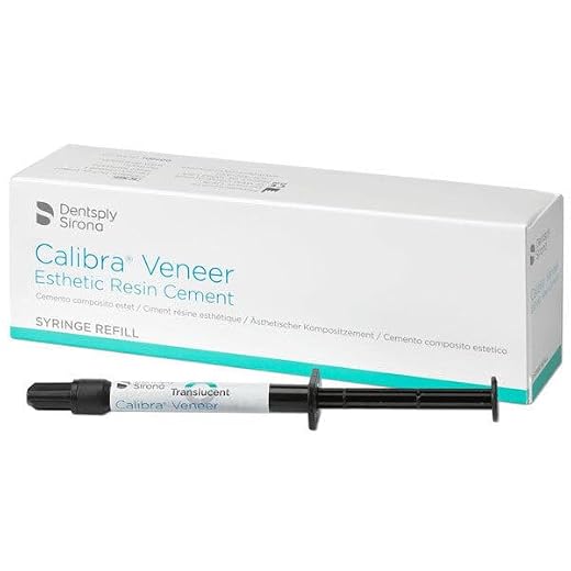Dentsply Sirona 607204 Calibra Veneer Dental Cement Base Translucent 2gm
