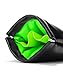 HAWKERS Unisex Double Pouch-Black Fluor Brillenetui, schwarz, Einheitsgröße
