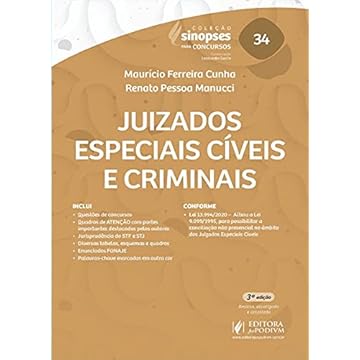 Capa do livro Sinopses Para Concursos - Volume 34 - 03Edição 21